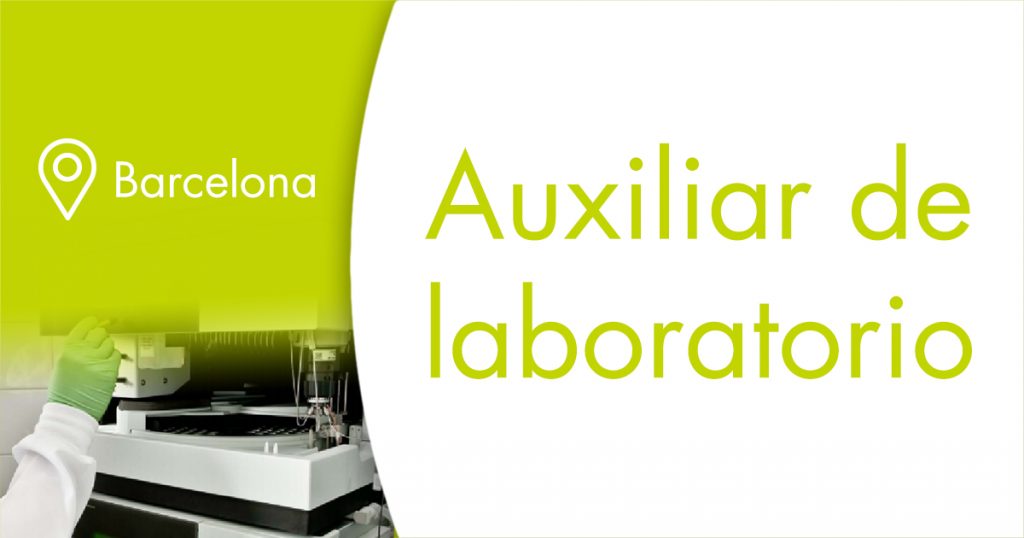 oferta de empleo galchimia auxiliar de laboratorio