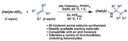 Olefin hydroamination