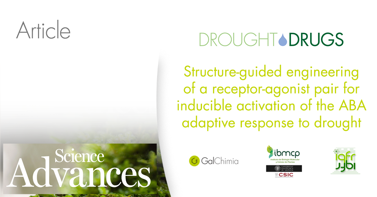 GalChimia in Science Advances - Drug discovery for drought tolerance
