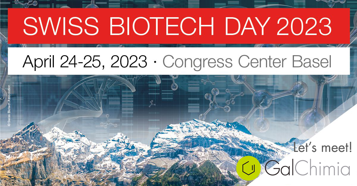 GalChimia is attending Swiss Biotech Day 2023