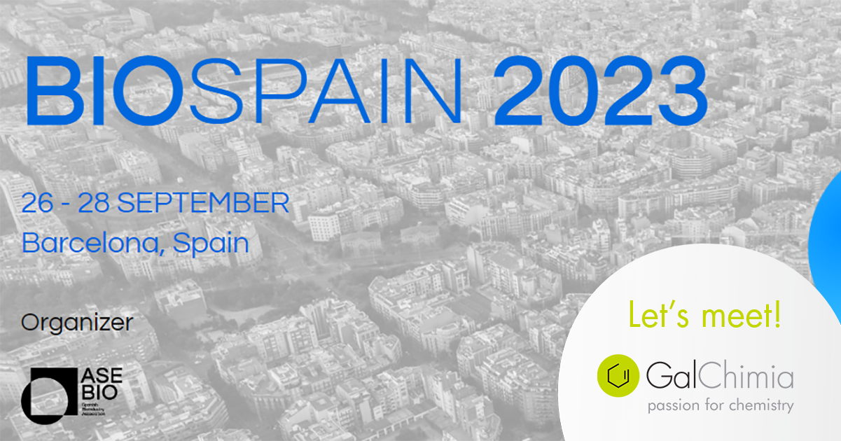 GalChimia is attending BIOSPAIN 2023